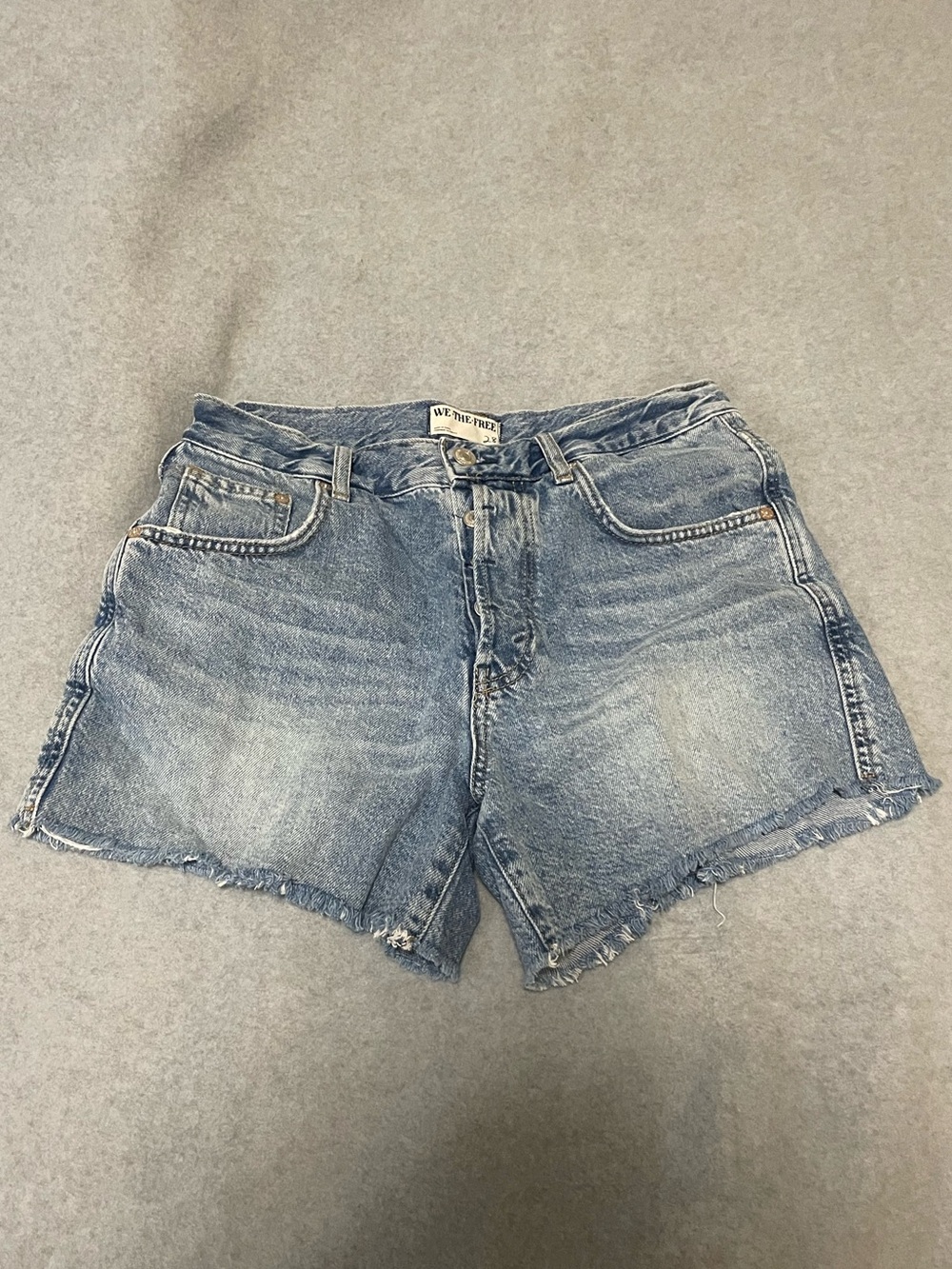 Free People Jean Shorts